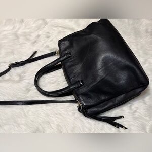 Banana Republic Vintage Hartford Satchel Leather Tote